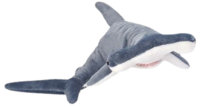 photo of a shark plush.