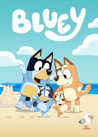 dvd cover of bluey