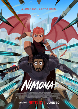 dvd cover of nimona